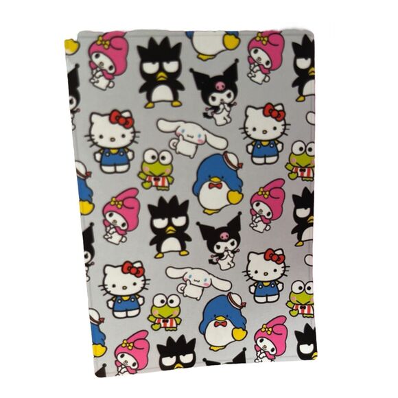 Hello Kitty & Friends Gray Plush Throw Blanket 60x70 Japanese Cartoons Soft NEW - Picture 4 of 5
